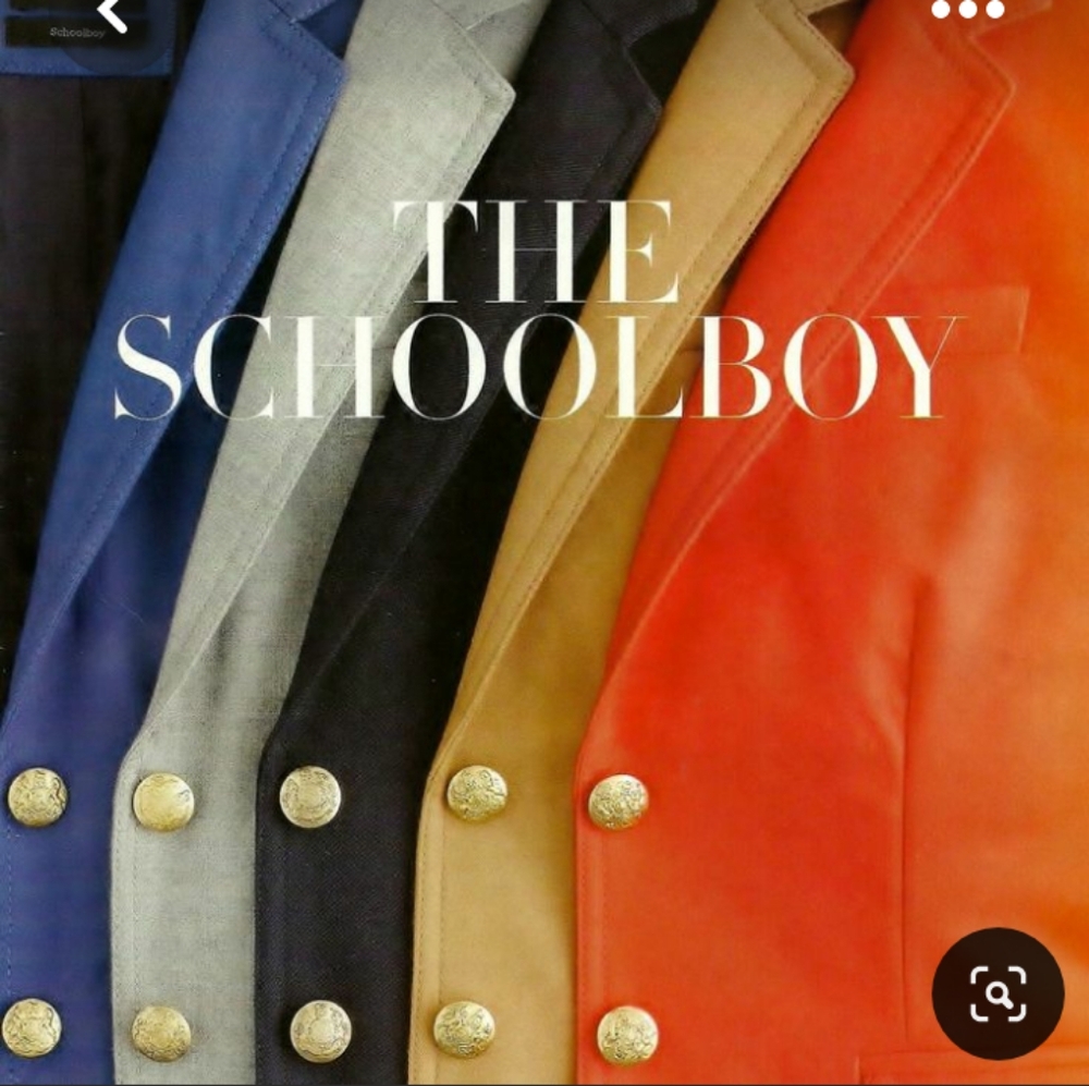Schoolboy Wool Blazer